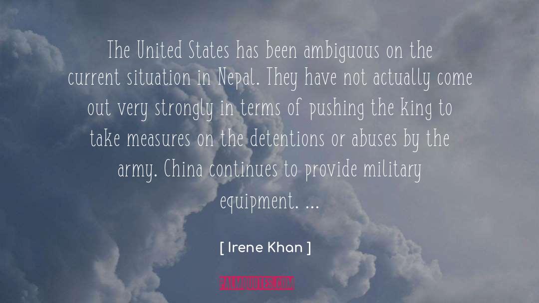 Heslops China quotes by Irene Khan