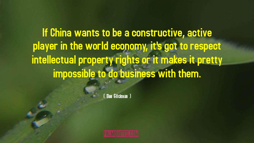 Heslops China quotes by Dan Glickman