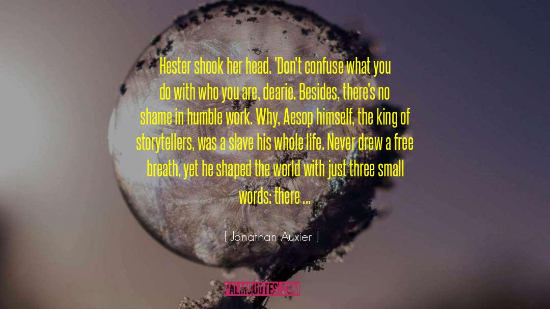 Hester And Dimmesdales Relationship quotes by Jonathan Auxier