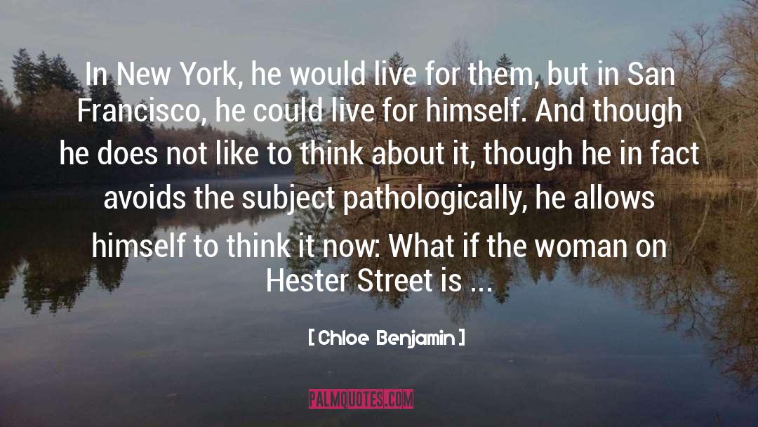 Hester quotes by Chloe  Benjamin