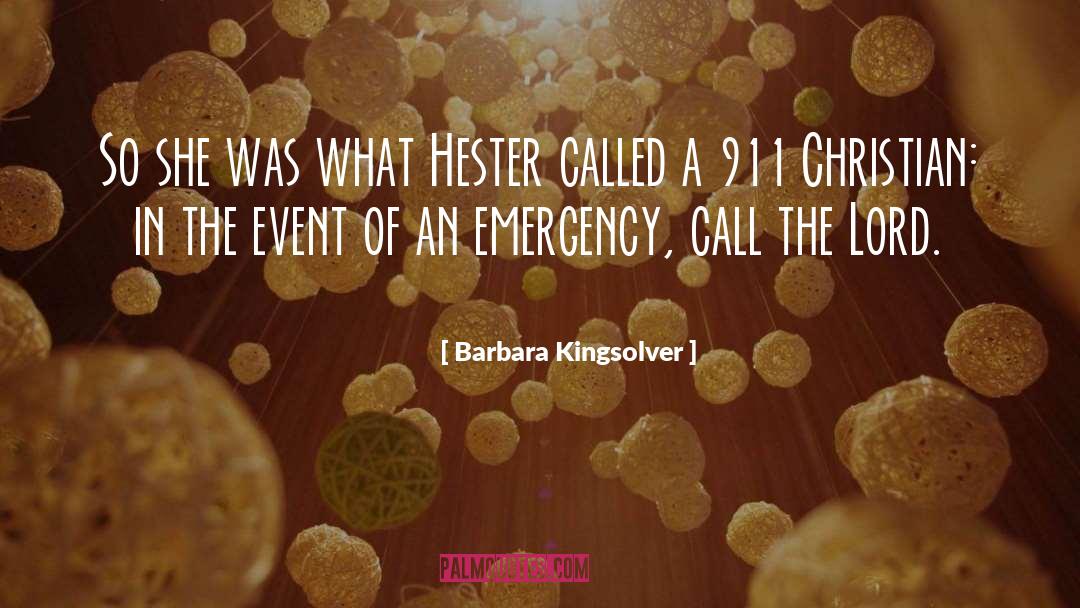 Hester Shaw quotes by Barbara Kingsolver
