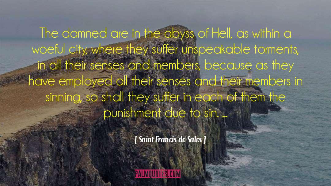 Hesters Sin quotes by Saint Francis De Sales