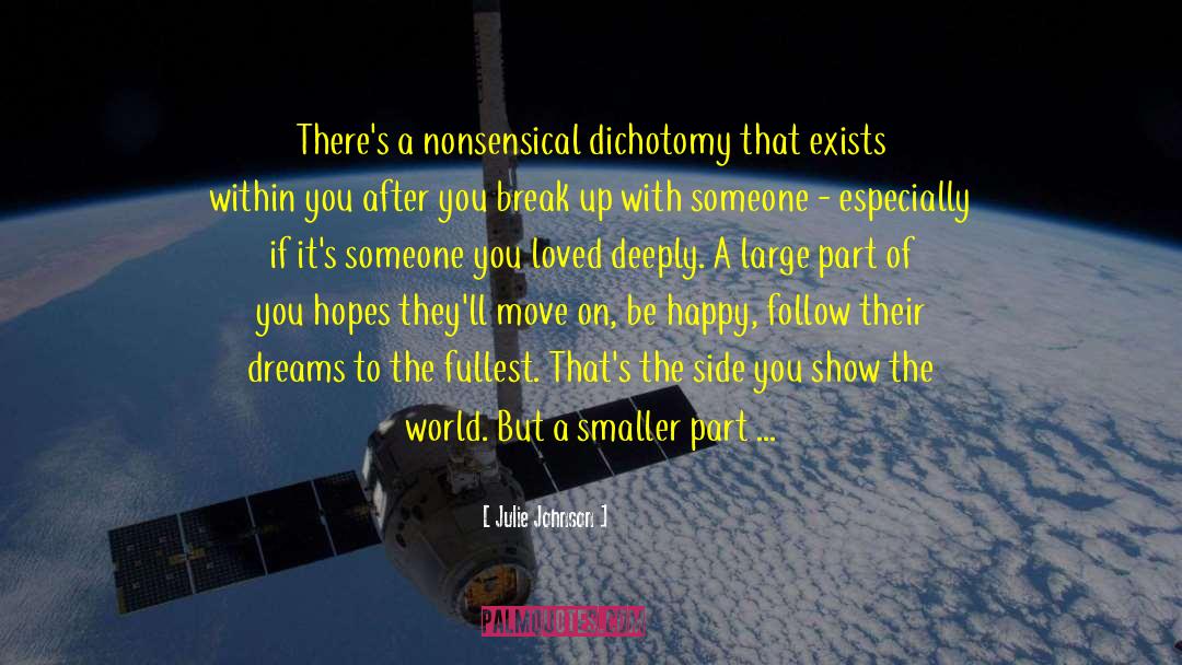 Hetero Homosexuality Dichotomy quotes by Julie Johnson