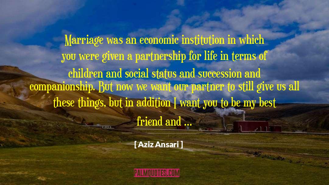 Heterosexual Marriage quotes by Aziz Ansari