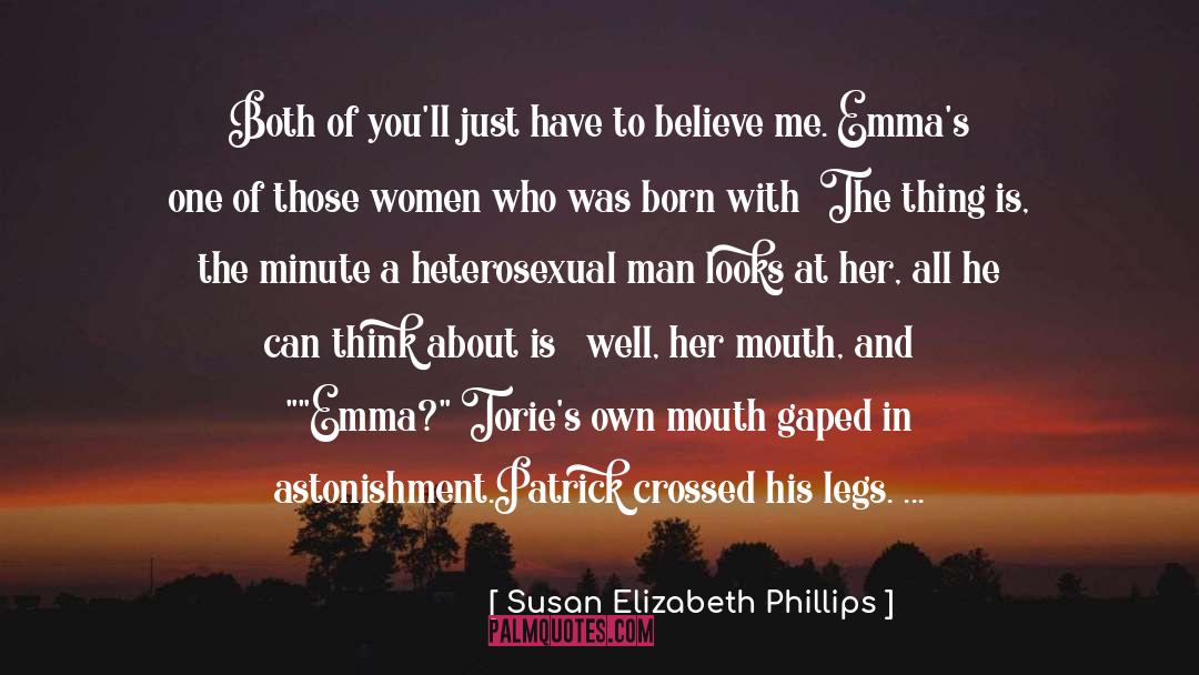Heterosexual quotes by Susan Elizabeth Phillips