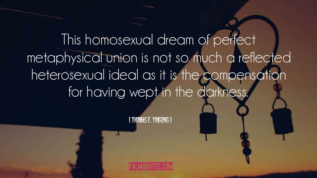 Heterosexual quotes by Thomas E. Yingling