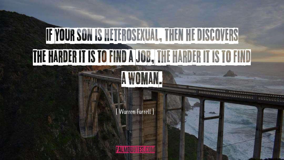 Heterosexual quotes by Warren Farrell