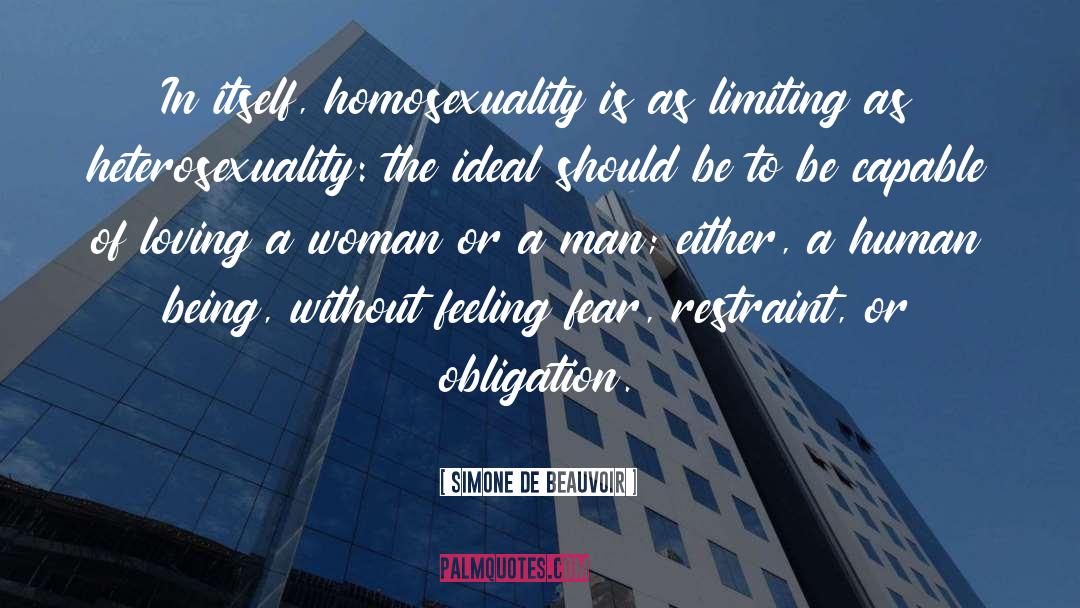 Heterosexuality quotes by Simone De Beauvoir