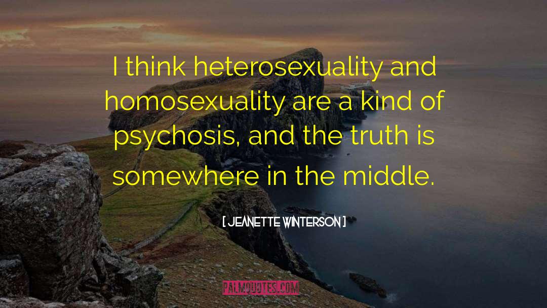 Heterosexuality quotes by Jeanette Winterson