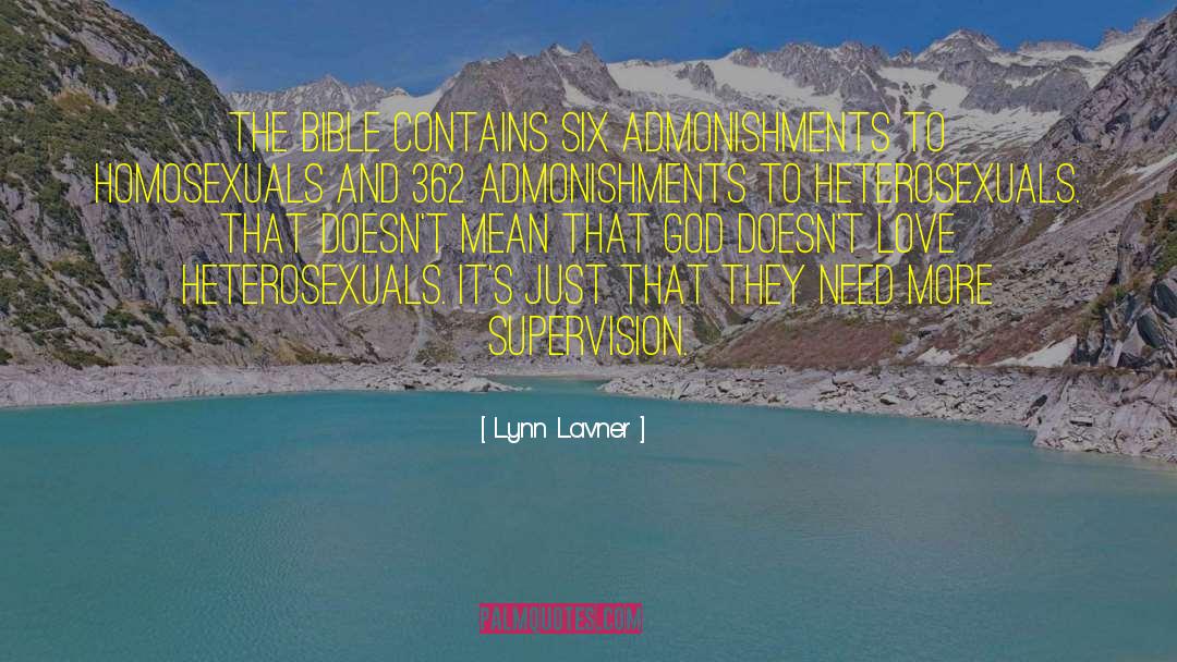 Heterosexuals quotes by Lynn Lavner