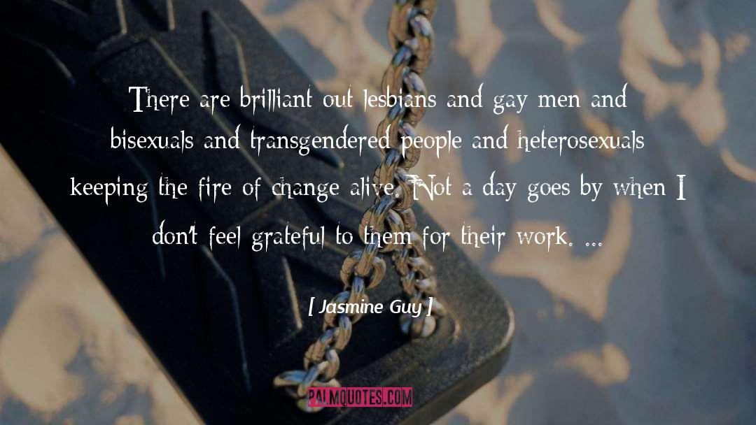 Heterosexuals quotes by Jasmine Guy