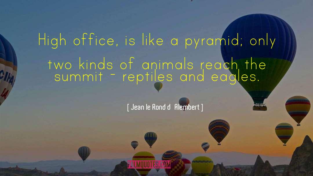 Hexagonal Pyramid quotes by Jean Le Rond D'Alembert