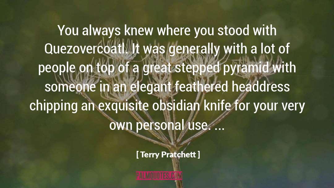 Hexagonal Pyramid quotes by Terry Pratchett