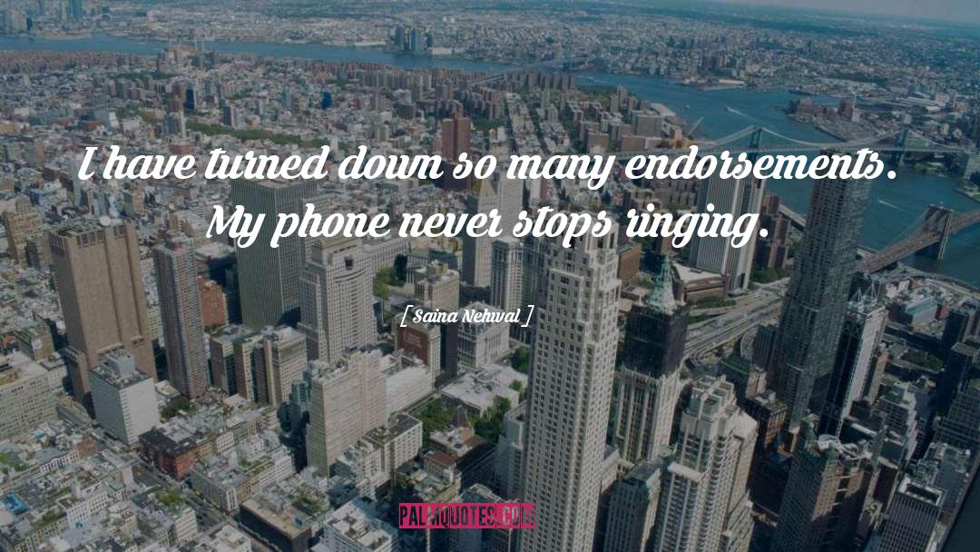 Heyday Phone quotes by Saina Nehwal