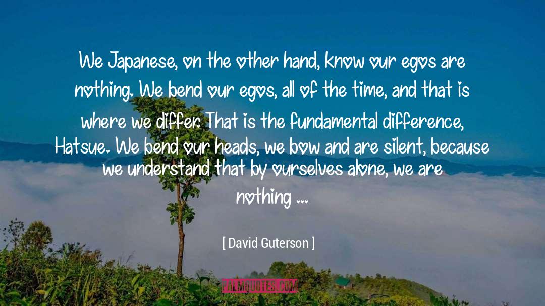 Hibakusha Is A Japanese quotes by David Guterson