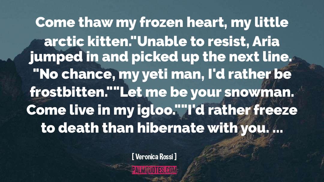 Hibernate quotes by Veronica Rossi