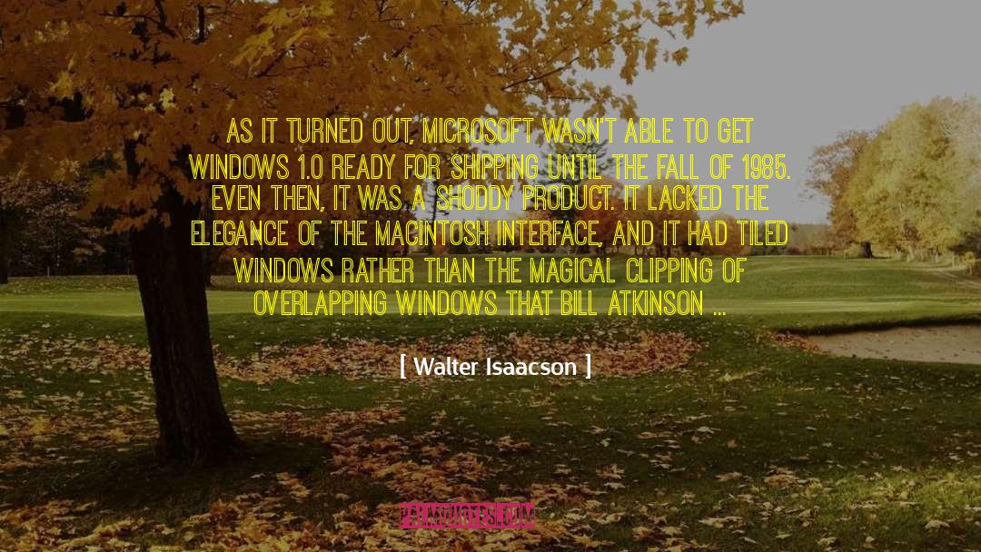 Hibernate Windows quotes by Walter Isaacson