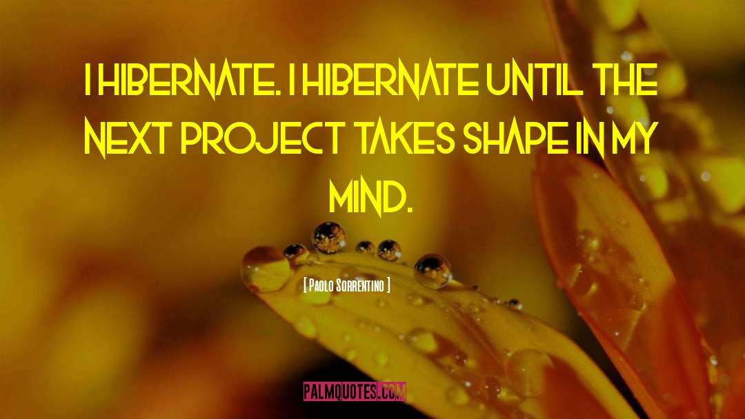 Hibernate Windows quotes by Paolo Sorrentino