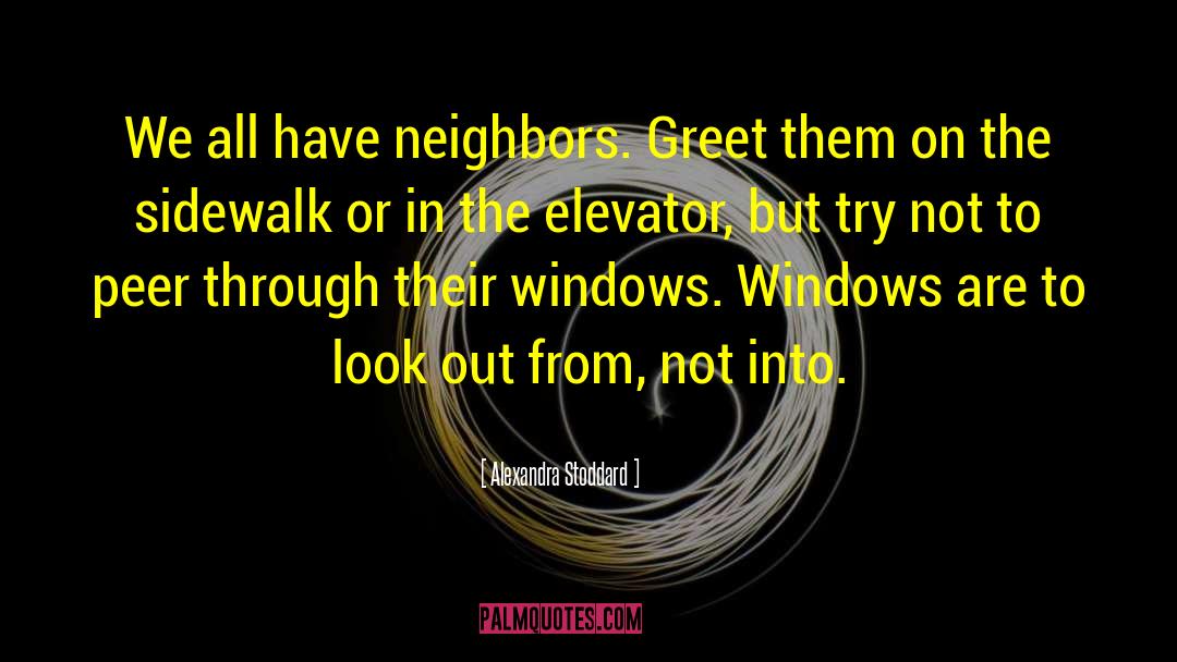 Hibernate Windows quotes by Alexandra Stoddard