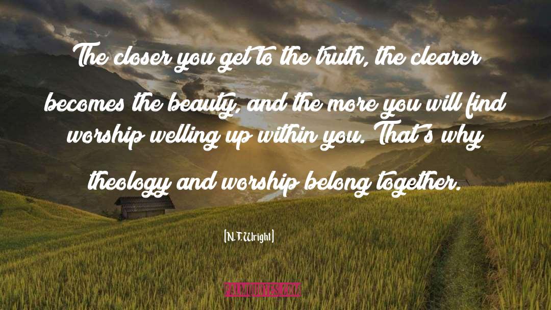 Hidden Beauty quotes by N. T. Wright