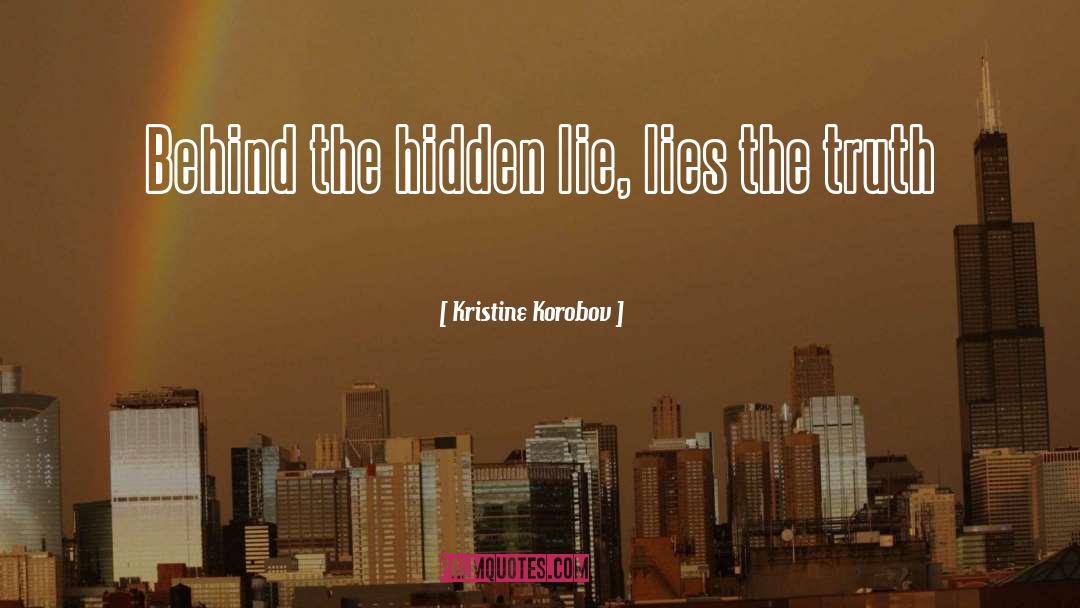 Hidden Bodies quotes by Kristine Korobov