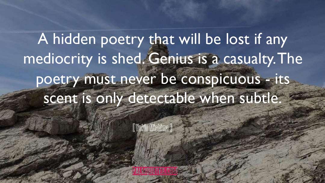 Hidden Feelings quotes by Yukio Mishima
