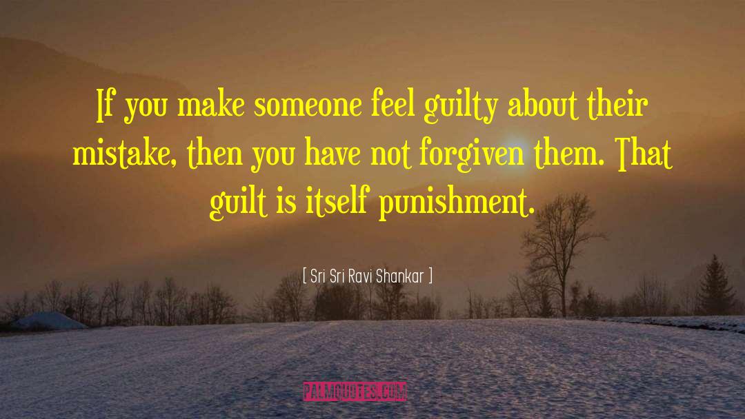 Hidden Guilt quotes by Sri Sri Ravi Shankar