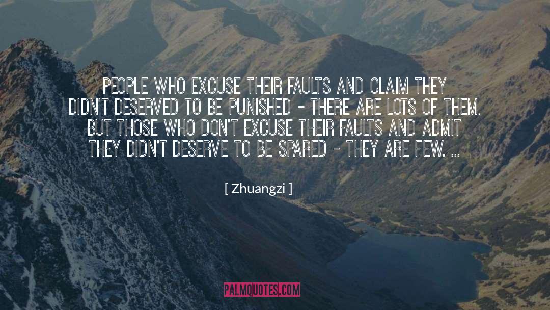 Hidden Guilt quotes by Zhuangzi