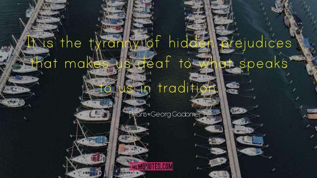 Hidden Guilt quotes by Hans-Georg Gadamer