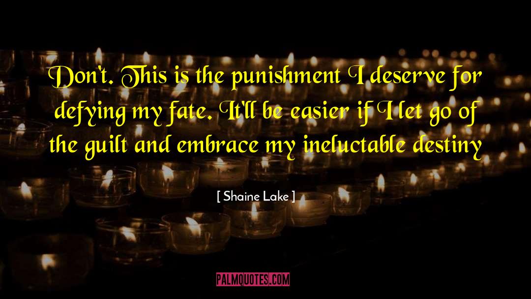 Hidden Guilt quotes by Shaine Lake
