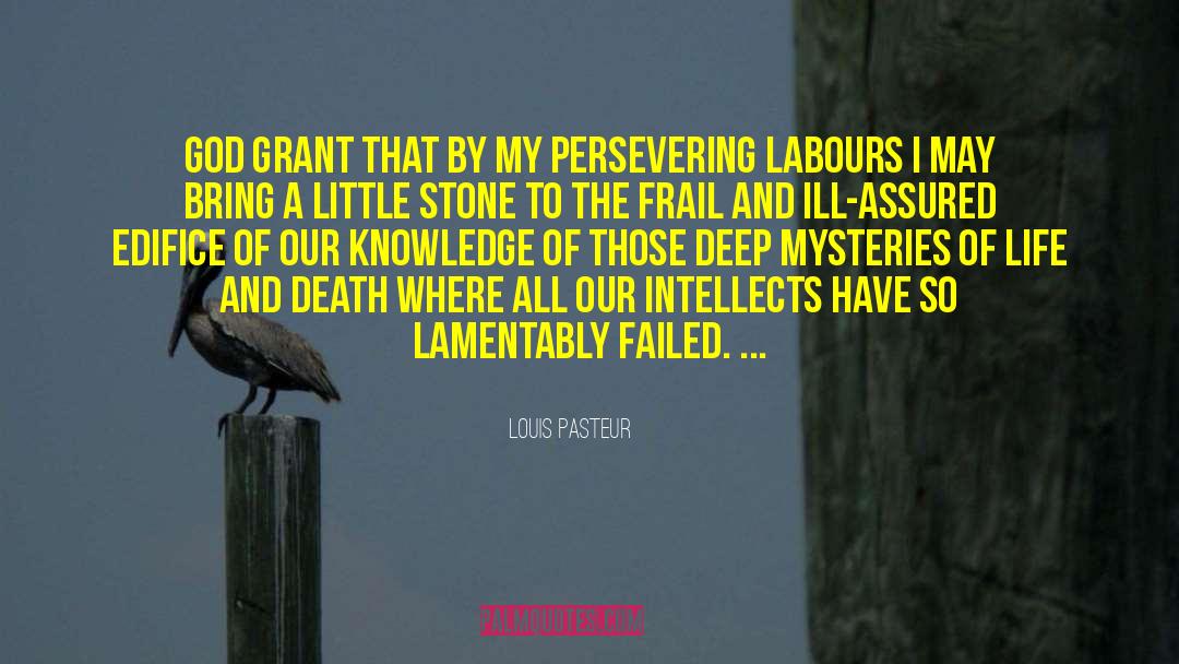 Hidden Knowledge quotes by Louis Pasteur