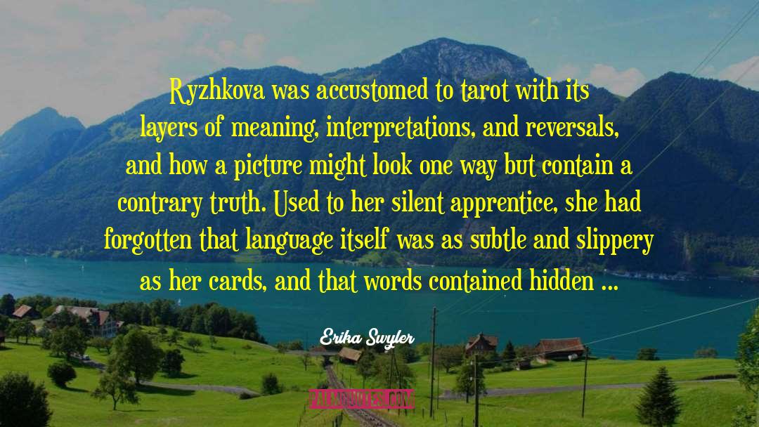 Hidden Legacy quotes by Erika Swyler