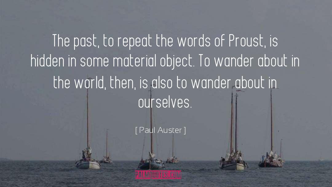 Hidden Meanings quotes by Paul Auster