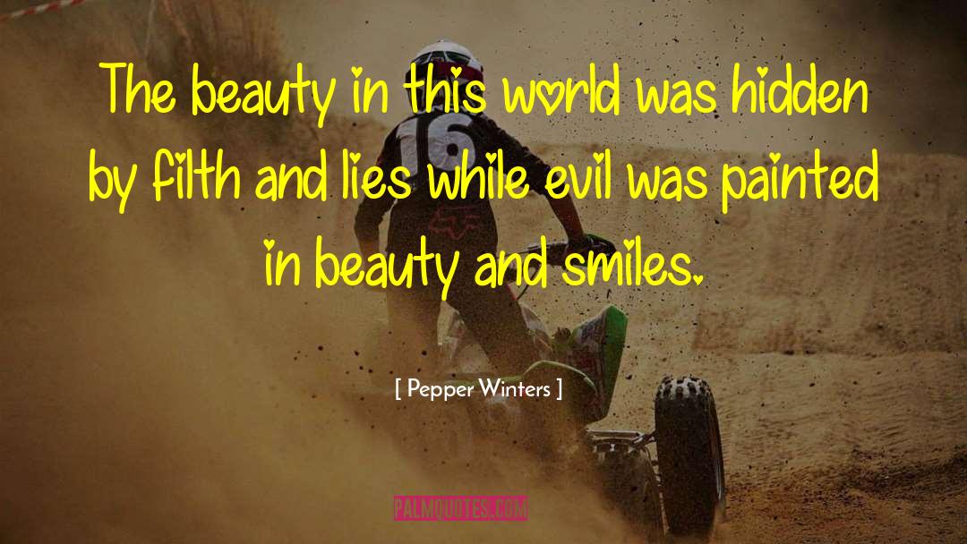 Hidden Sadness quotes by Pepper Winters