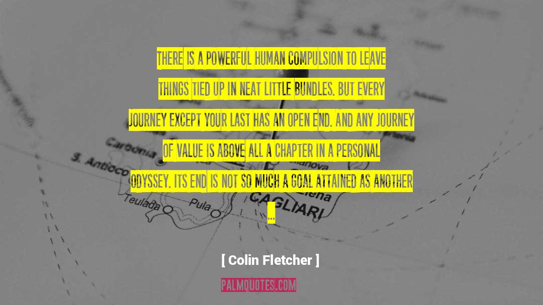 Hidden Things Value quotes by Colin Fletcher