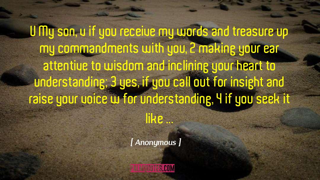 Hidden Treasures quotes by Anonymous