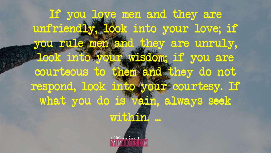 Hidden Wisdom quotes by Mencius