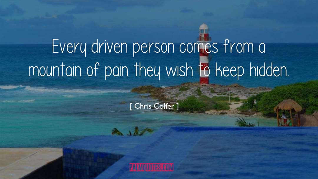 Hidden Worlds quotes by Chris Colfer