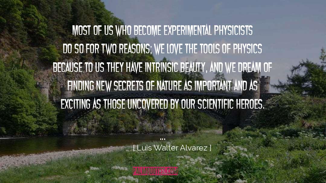 Hide Our Beauty quotes by Luis Walter Alvarez