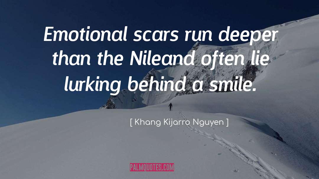 Hide The Pain Behind The Smile quotes by Khang Kijarro Nguyen