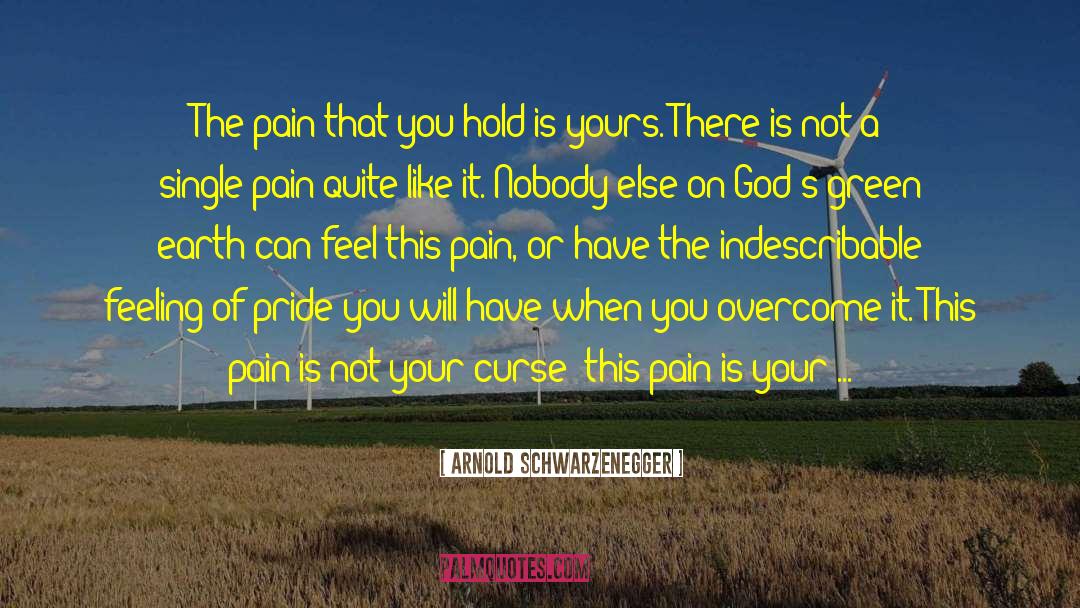Hide Your Pain quotes by Arnold Schwarzenegger