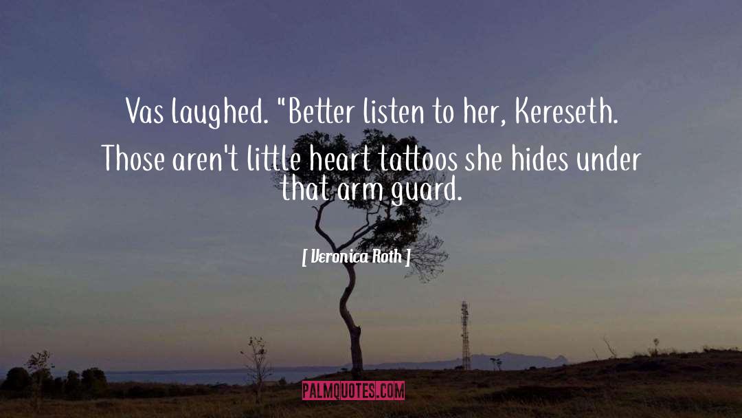 Hides quotes by Veronica Roth
