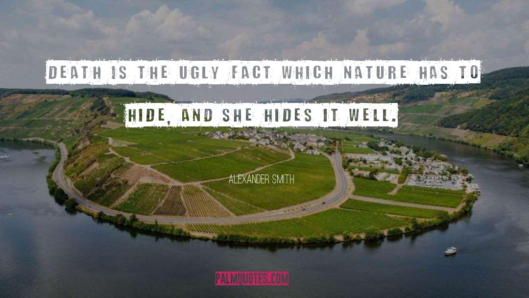 Hides quotes by Alexander Smith