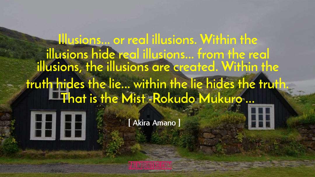 Hides quotes by Akira Amano