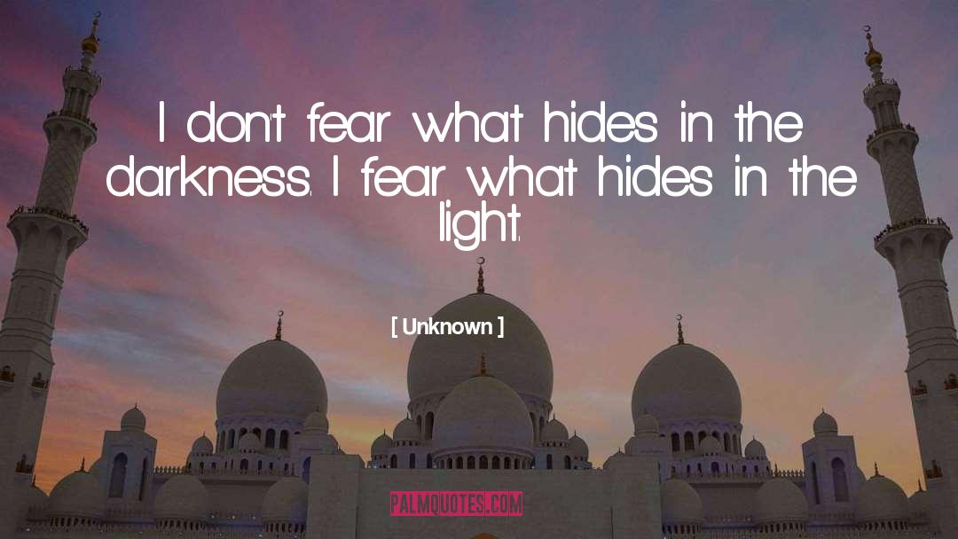 Hides quotes by Unknown