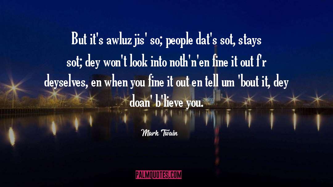Hideux En quotes by Mark Twain