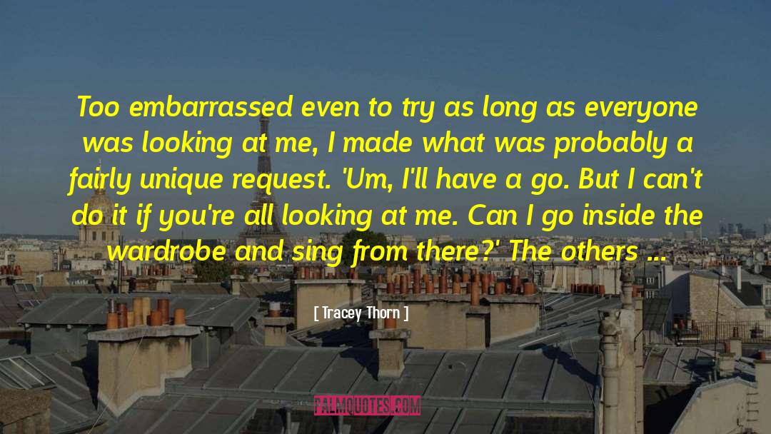 Hidey quotes by Tracey Thorn