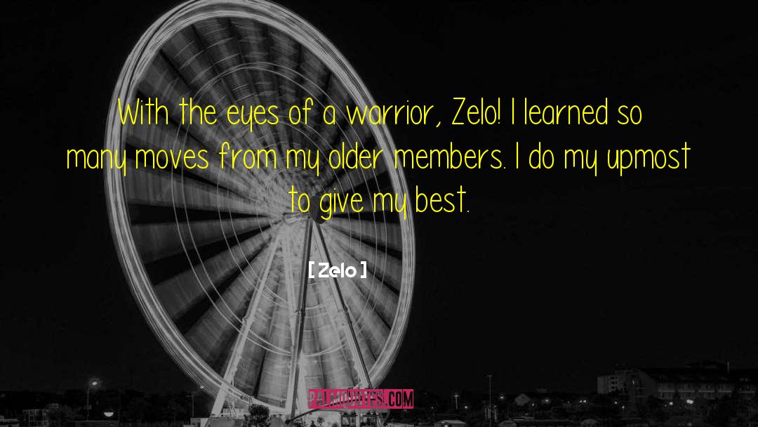 Hiding Eyes quotes by Zelo