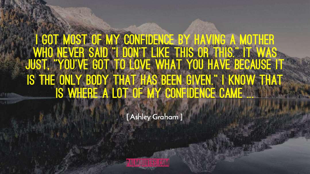 Hiding Love quotes by Ashley Graham