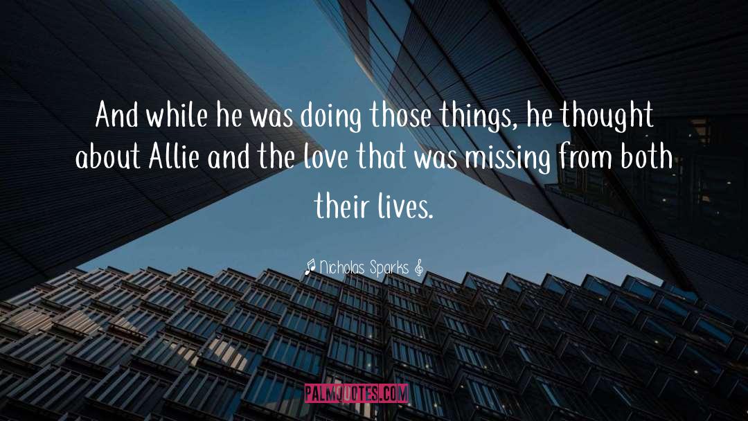 Hiding Love quotes by Nicholas Sparks